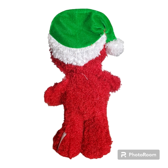 ELMO SESAME STREET LIGHT UP 18 “ CHRISTMAS FIGURE - Picture 7 of 10